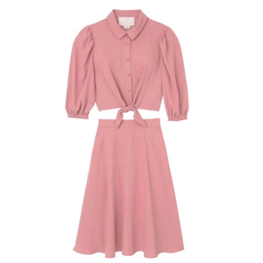 Gal meets glam skirt set Claudia